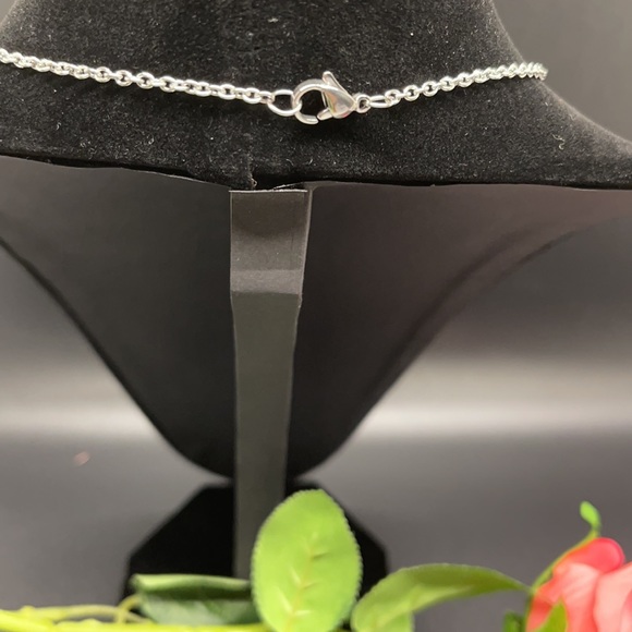 Rose Quartz Garden Necklace Earring Bracelet set - Picture 8 of 12